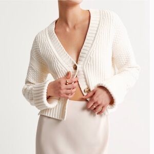 Abercrombie & Fitch Cameron Seed Stitch Cardigan
